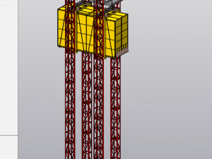 industrial lift - neighbors 3D 模型
