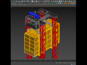 industrial lift - neighbors 3D 模型