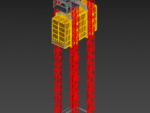industrial lift - neighbors 3D 模型