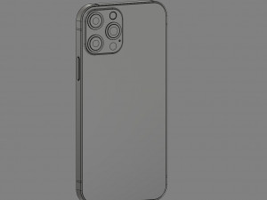 iphone 12 pro 3D Model