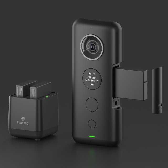 insta360 one x 3D Model .c4d .max .obj .3ds .fbx .stl .blend 