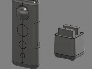 insta360 one x 3D Model