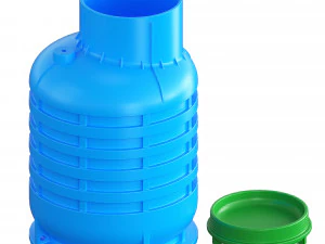 cassettone per pozzi Modello 3D