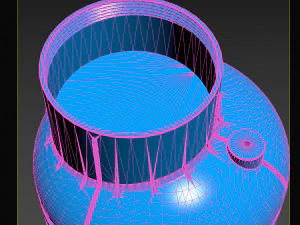 caisson for wells 3D Model