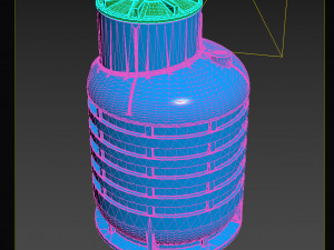 caisson for wells 3D Model