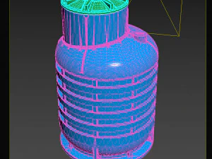 caisson for wells 3D Model