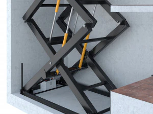 car lift 1 3D Model