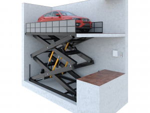 car lift 1 3Dモデル