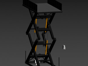car lift 1 3Dモデル