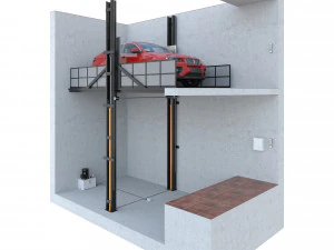car lift 2 3D Model