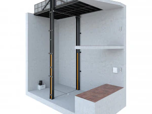 car lift 2 3D Model