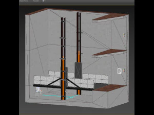 car lift 2 3D Model