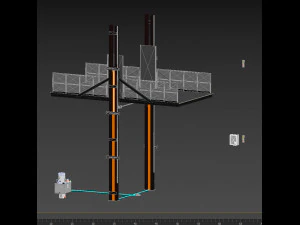car lift 2 3D Model