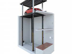 car lift 3 Modelo 3D