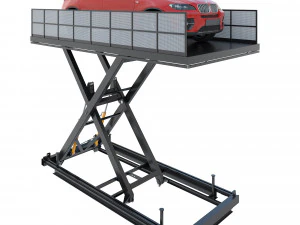 car lift 4 3D Model