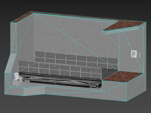 car lift 4 Model 3D