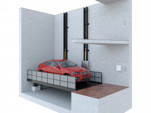 car lift 5 3D Model