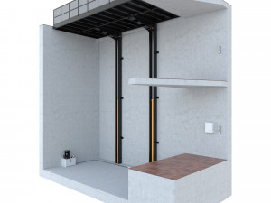 car lift 5 3D Model