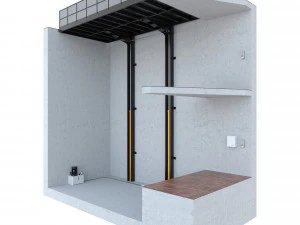 car lift 5 3D Model