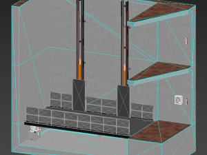 car lift 5 3D Model