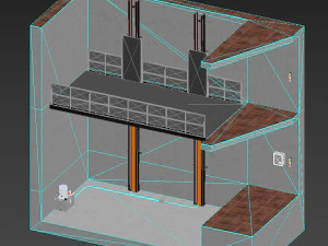 car lift 5 3D Model