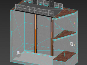 car lift 5 3D Model