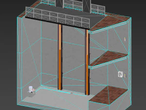 car lift 5 3D Model