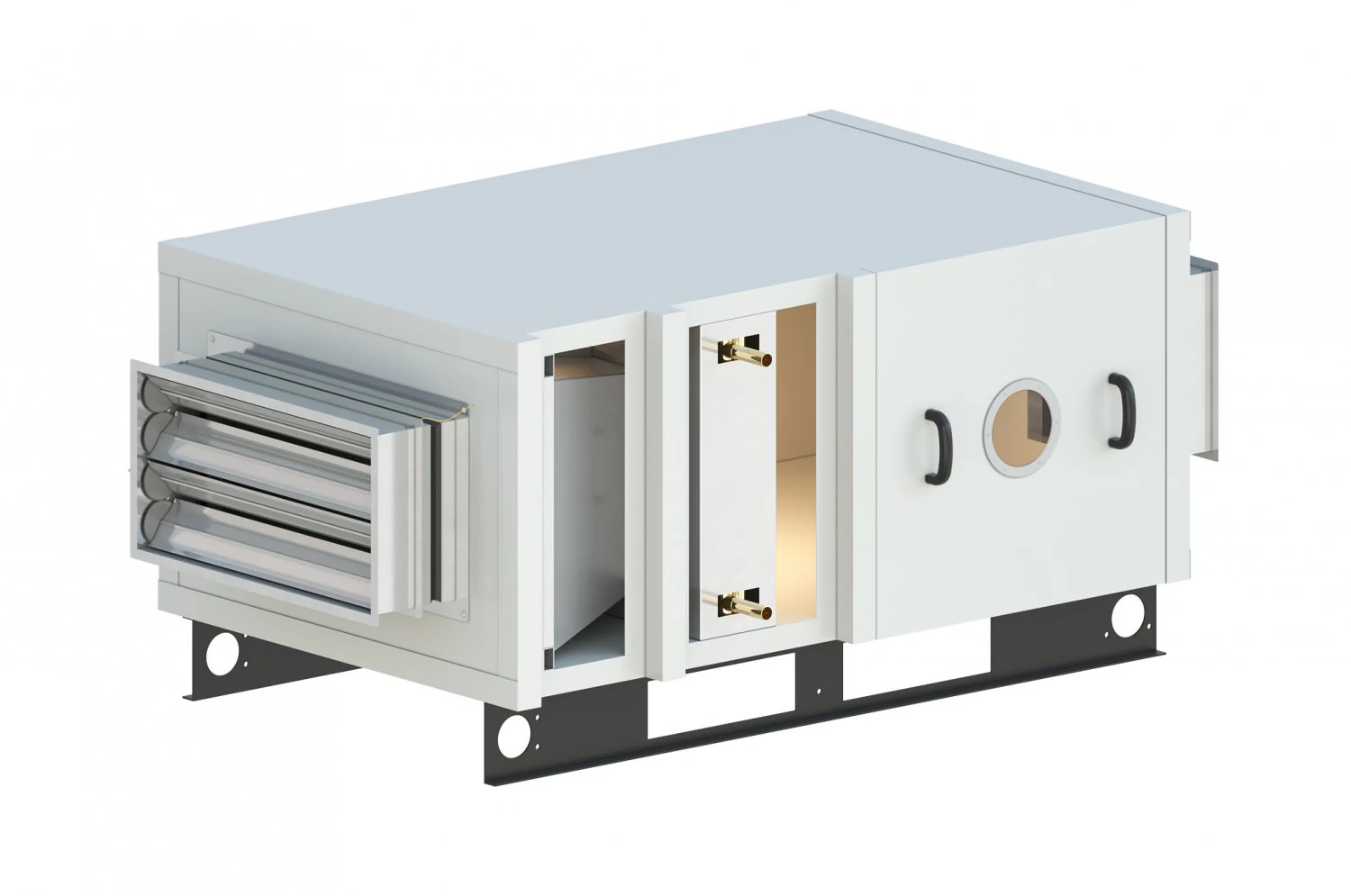 industrial ventilation system 3D Model .c4d .max .obj .3ds .fbx .stl .blend 