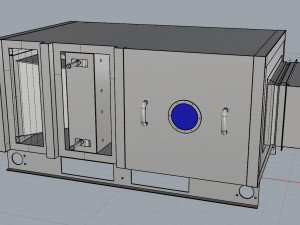 industrial ventilation system Modèle 3D