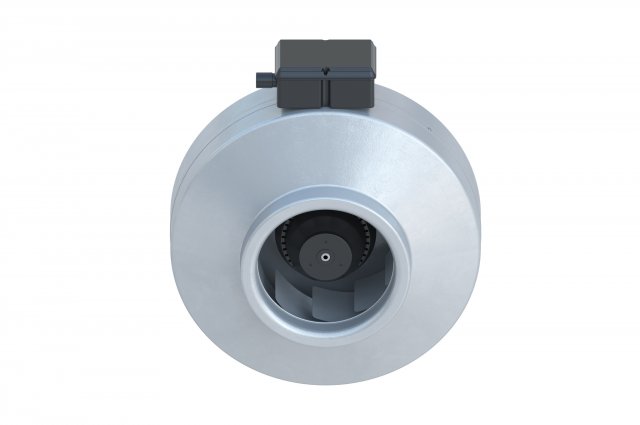industrial fan round 3D Model .c4d .max .obj .3ds .fbx .stl .blend 
