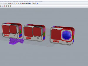 gopro hero 9 set 3D Model