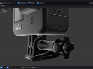 gopro hero 9 set 3D Model