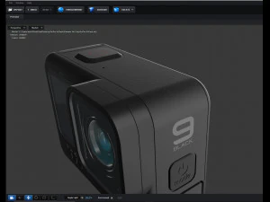 gopro hero 9 set 3D Model