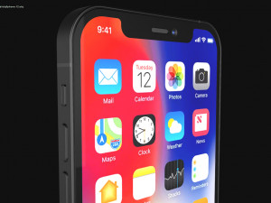 iphone 12 Model 3D