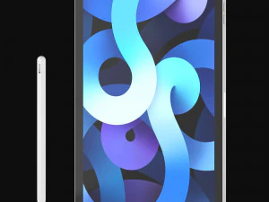 яблоко iPad Air 4 2020 3D Модель