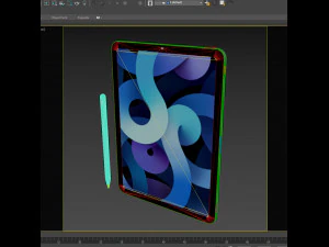 apple ipad air 4 2020 3D Model