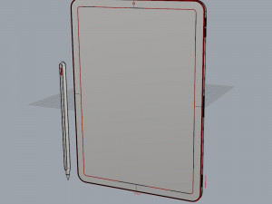 apple ipad air 4 2020 3D 模型