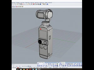 dji pocket 2 3D Model