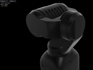 dji pocket 2 3D Model