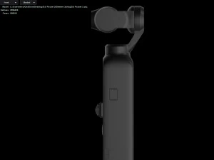 dji pocket 2 3D Model