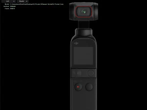 dji pocket 2 3D Model