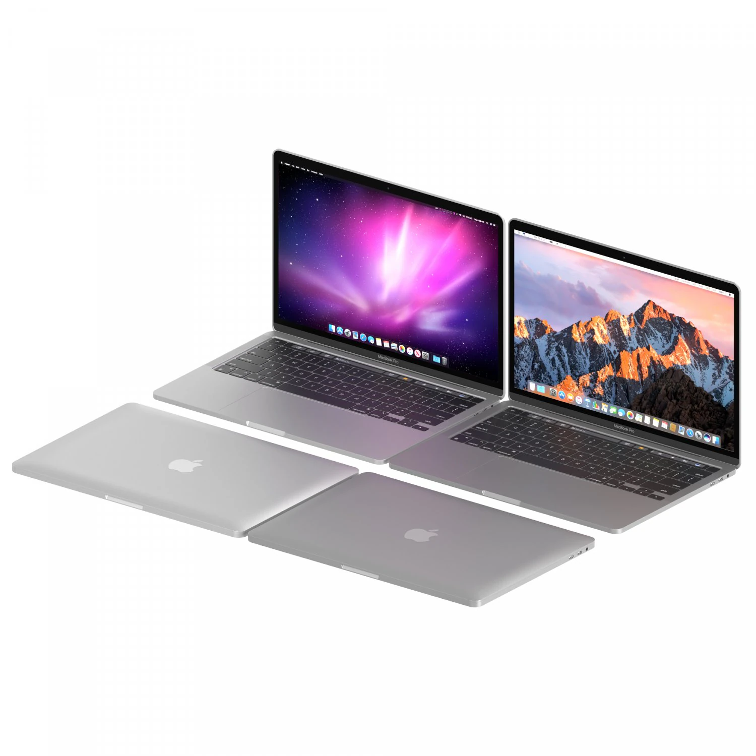macbook pro 13 - 2020 3D Model .c4d .max .obj .3ds .fbx .stl .blend 