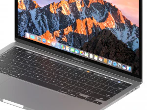 macbook pro 13 - 2020 3D Model