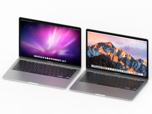 macbook pro 13 - 2020 3D 模型