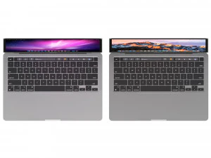 macbook pro 13 - 2020 3D Model