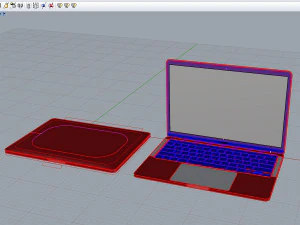 macbook pro 13 - 2020 3D Model