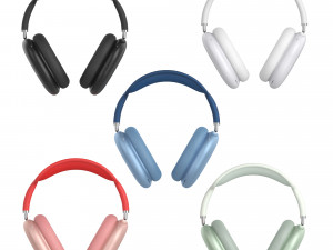 airpods max 2020 Model 3D