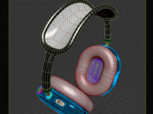 airpods max 2020 Model 3D