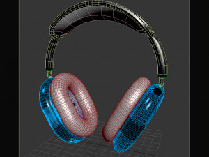 airpods max 2020 Model 3D
