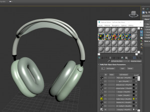 airpods max 2020 Model 3D